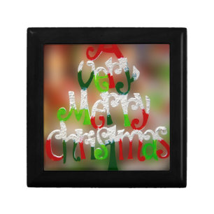 very merry christmas gift box