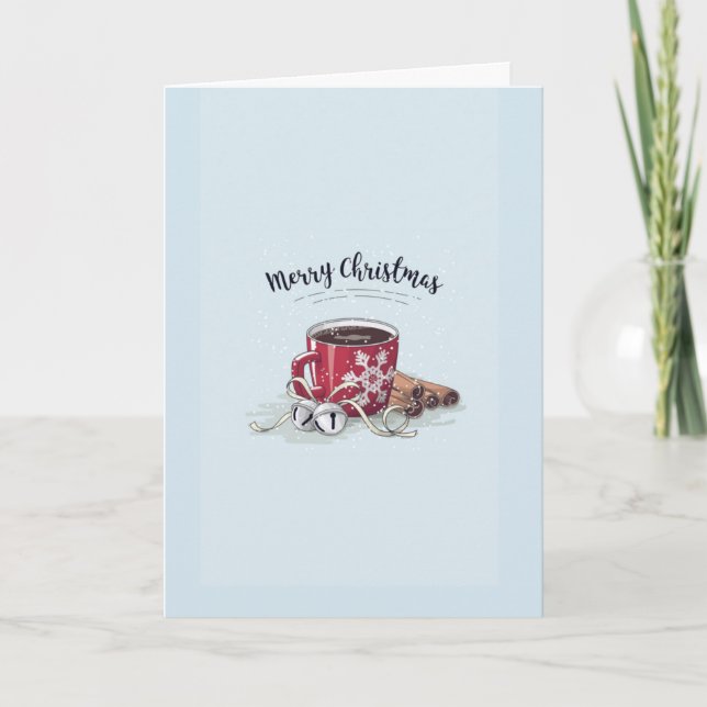 VERY MERRY CHRISTMAS & HAPPY NEW YEAR HOLIDAY CARD (Front)