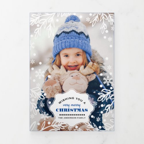 Very Merry Christmas Multi Photo Holiday Card