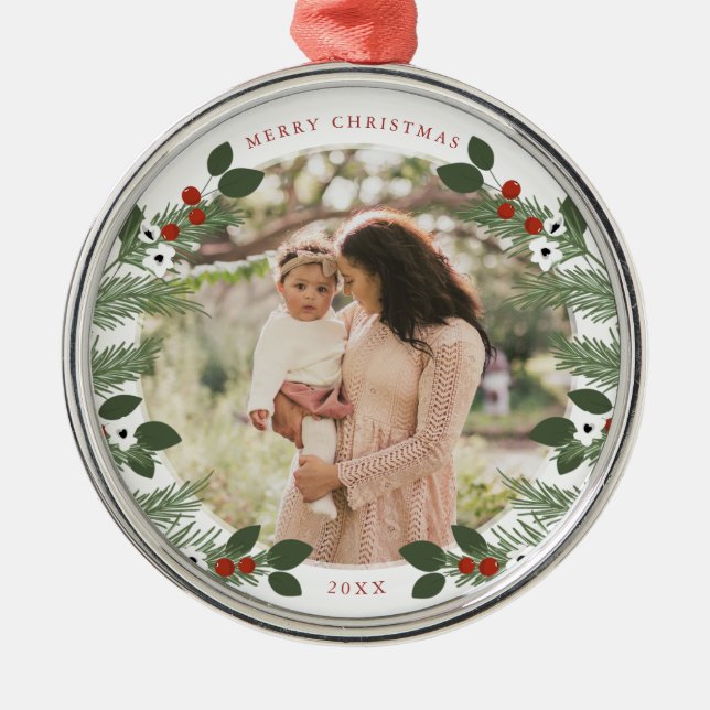 Very Merry Christmas Ornament (Front)