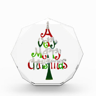 Very Merry Christmas Tree Award
