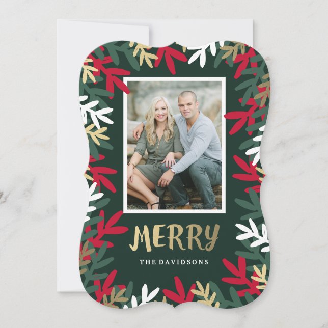 Very Merry Holiday Card (Front)