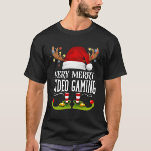Very Merry X-Mas Video Gaming T-Shirt