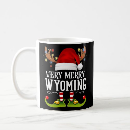 Very Merry X_Mas Wyoming  Coffee Mug