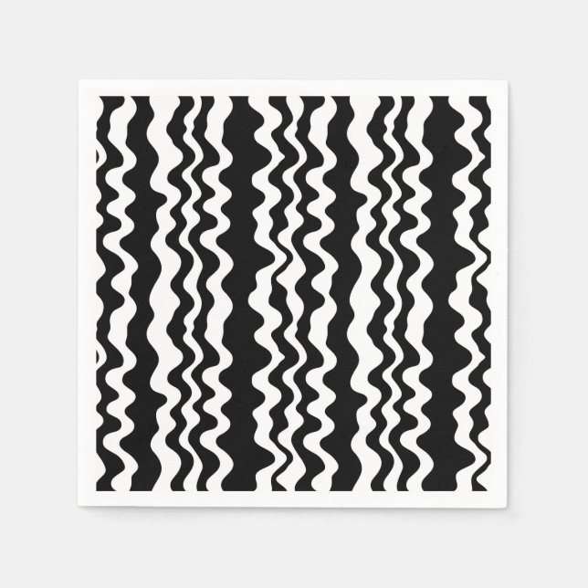 Very minimalist and simple flat and bold eclectic  napkins (Front)