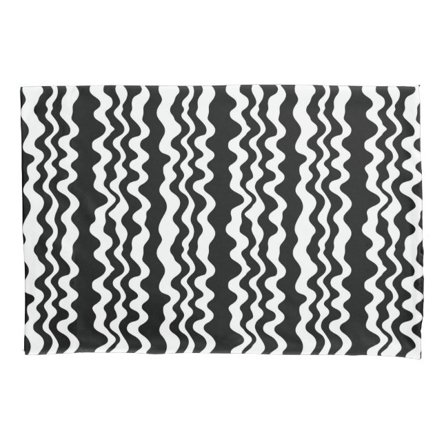 Very minimalist and simple flat and bold eclectic  pillow case (Front)