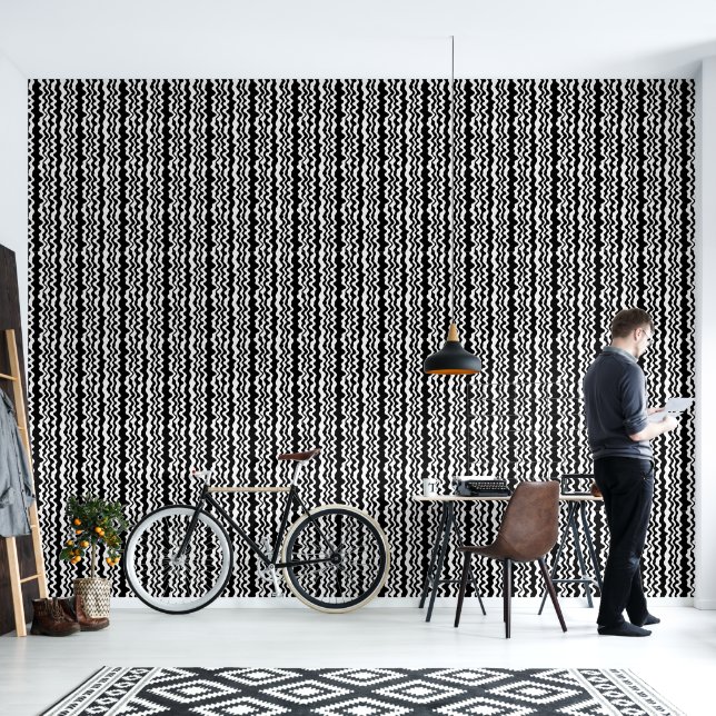 Very minimalist and simple flat and bold eclectic  wallpaper  (Living Room)