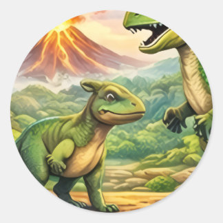 Very nice design for  classic round sticker