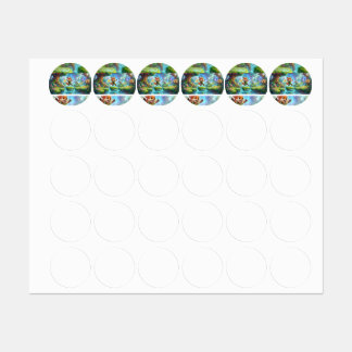 Very nice design for kids' labels
