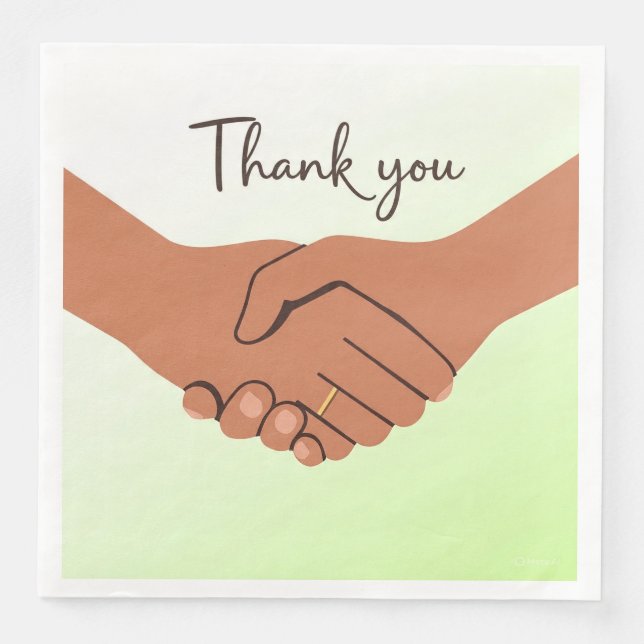 Very nice design for  paper dinner napkins (Front)