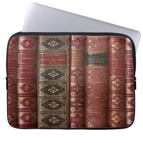 Very Old Books Library Laptop Sleeve