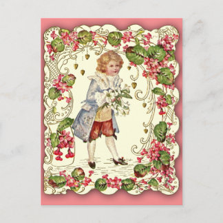 Very Ornate Victorian Valentine Card