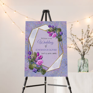 Very-Peri-blue-violet color of the year 2022 Foam Board