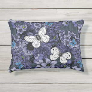 Very Peri spring Outdoor Pillow