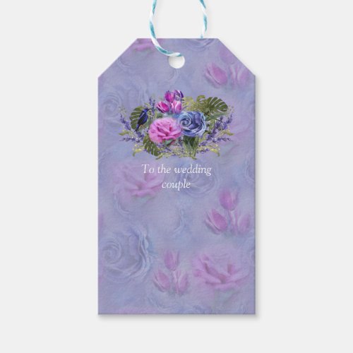 Very_peri WatercolorRosesTulips Gift Tags