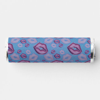 Very Periwinkle Kisses Lips in Shades of Purple Breath Savers® Mints