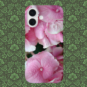 Very Pink Hydrangea Phone Case