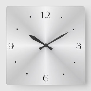 Very Plain Silver > Wall Clock