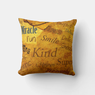 Very Positive Pillow! Throw Pillow
