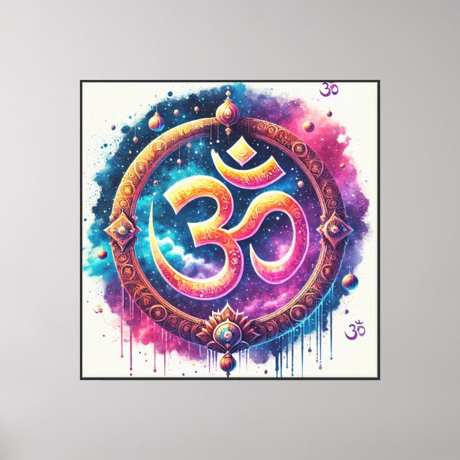 Very powerful Om Sign positivity, Hinduism, (Front)