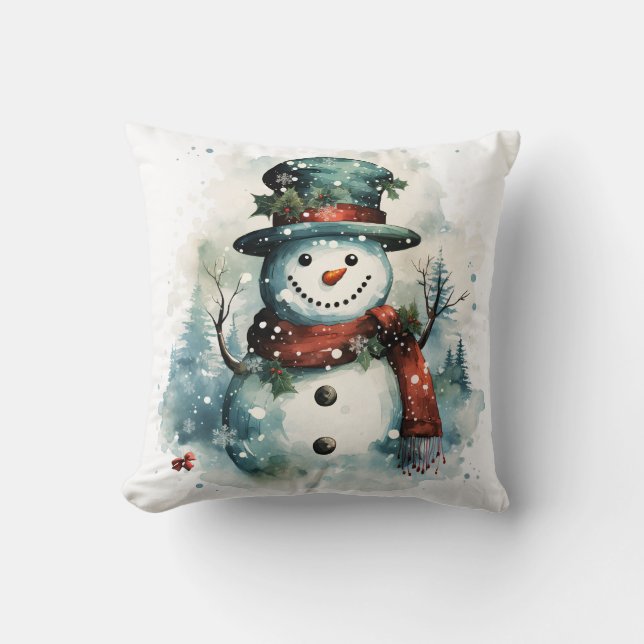 very pretty Merry Christmas Pillow (Front)