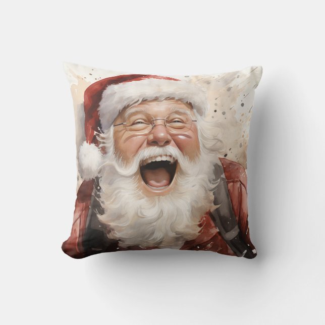 very pretty Merry Christmas Pillow (Front)