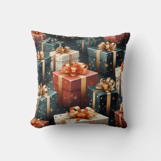 very pretty Merry Christmas Pillow
