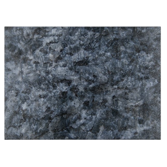 Very realistic Blue Granite natural stone Printed Cutting Board (Front)