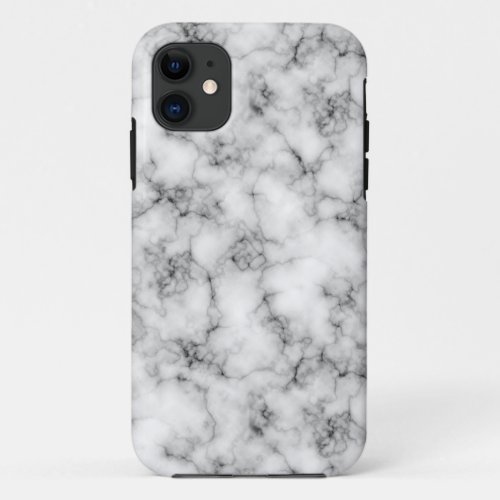 Very realistic White Marble natural stone Printed iPhone 11 Case