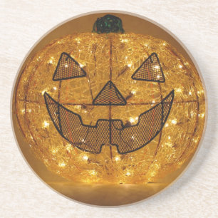 Very Scary Halloween Pumpkin Coaster