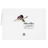Very Special blank-customize any occasion Cards (Back Horizontal)