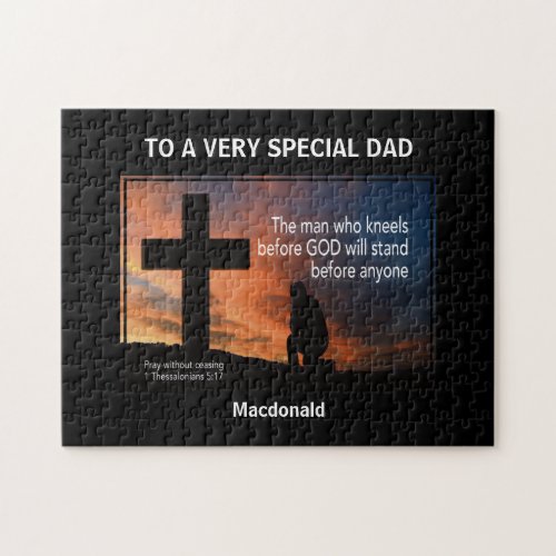 VERY SPECIAL DAD Christian Jigsaw Puzzle