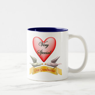 Very Special Great Grandmother Mothers Day Gifts Two-Tone Coffee Mug