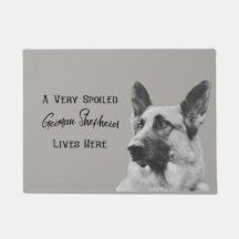 Very Spoiled German Shepherd Dog