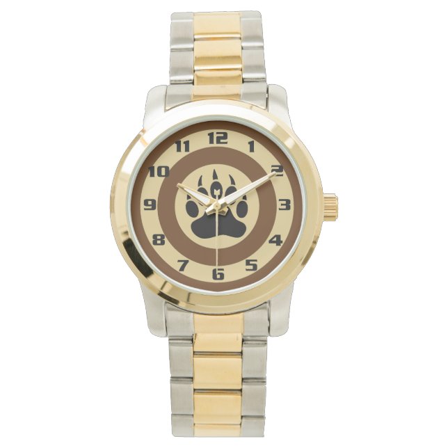 Very Stylish Bear Paw Watch (Front)
