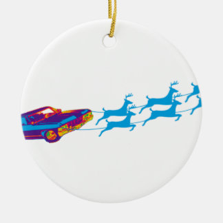 Very Supernaturnal Christmas Ceramic Ornament