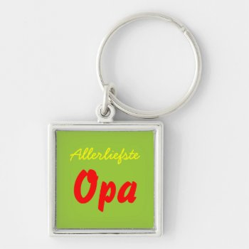 Very Sweet Grandpa Key-ring Keychain by 4aapjes at Zazzle