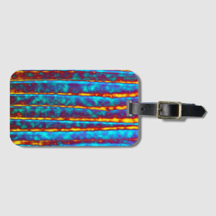 Very Unique Abstract Pattern Luggage Tag