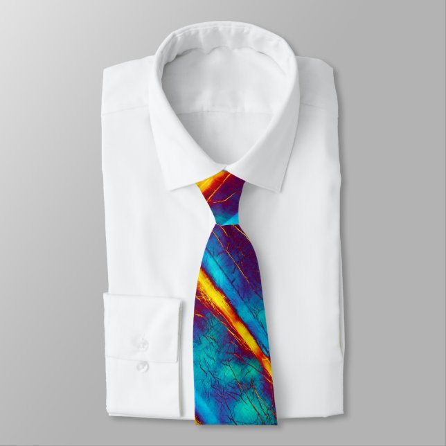 Very Unique Cool Abstract Texture Tie (Tied)