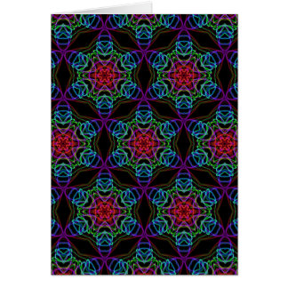 Very unique gift, LED light pattern Cards