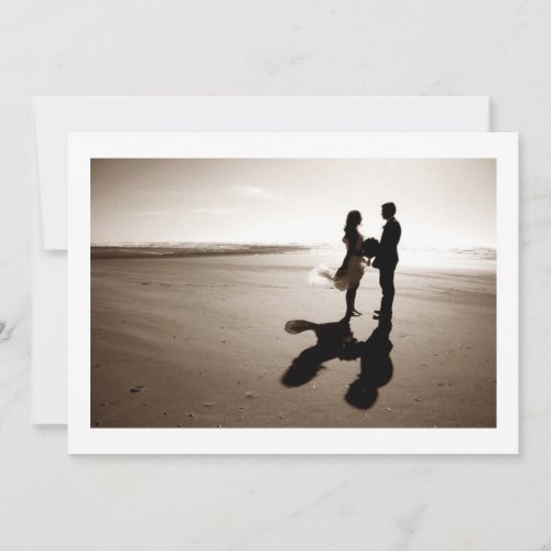 VERY UNIQUE WEDDING THANK YOU FROM B/G