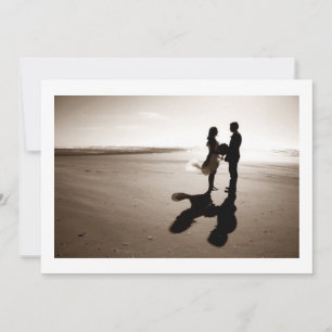 VERY UNIQUE WEDDING THANK YOU FROM B/G CARD