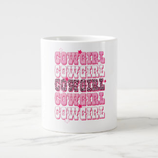 Very Very Cowgirl Giant Coffee Mug