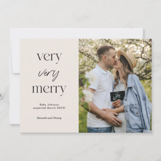 Very Very Merry Holiday Card