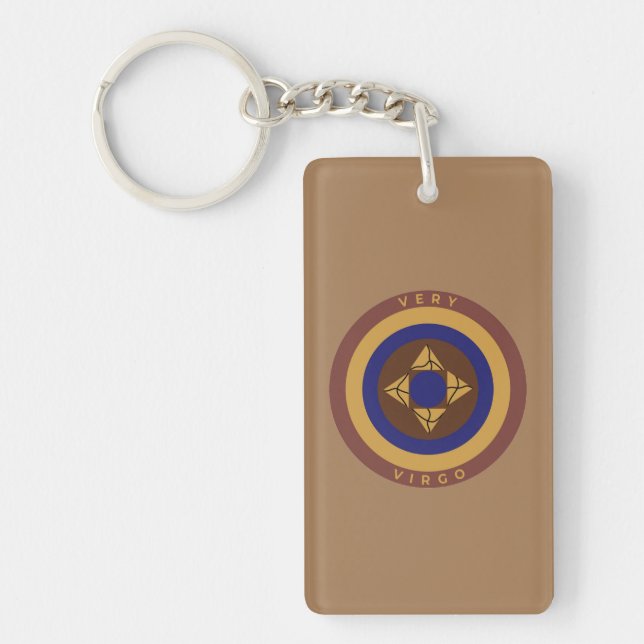 Very Virgo Keychain (Front)