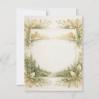Verzauberte Waldhochzeit - Magie im Zauberwald RSVP Card