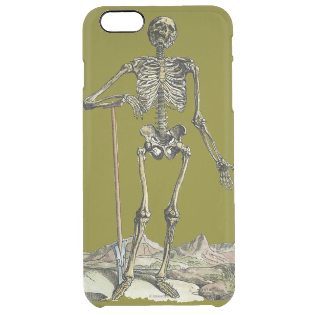 Vesalius: Skeletal System Uncommon iPhone Case (Back)