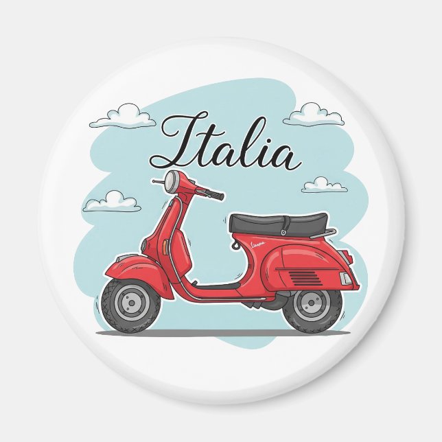 Vespa Italy Magnet (Front)