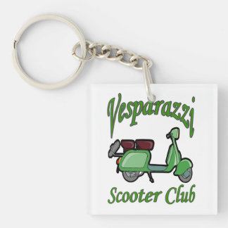Vesparazzi Scooter Club Keychain