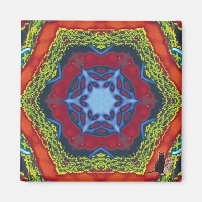 Vesper Kaleidoscope Magnet (Front)